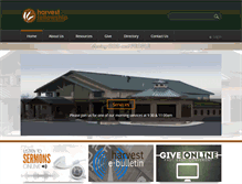 Tablet Screenshot of harvestbrighton.org